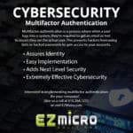 EZ Micro Solutions: Cybersecurity - Multifactor Authentication